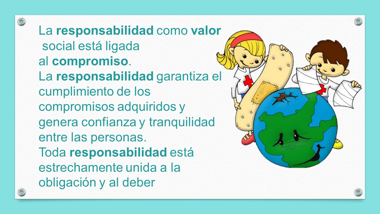 valores responsabilidad